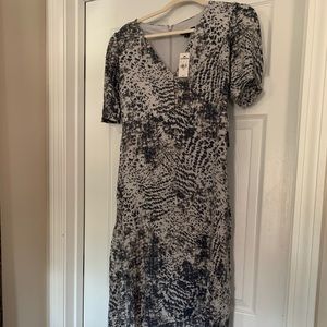 Express dress, maxi hi/low